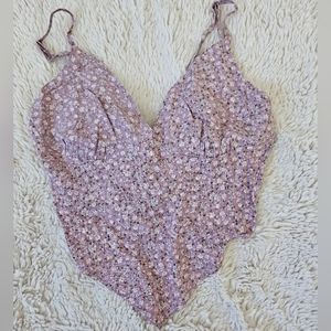 *NWT* Papermoon pink dainty floral top size S